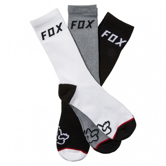 Fox Crew Sock 3 Pack Misc