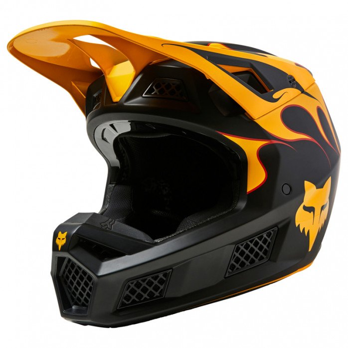 V3 Supr Trik Le Helmet Black/Yellow/Yellow
