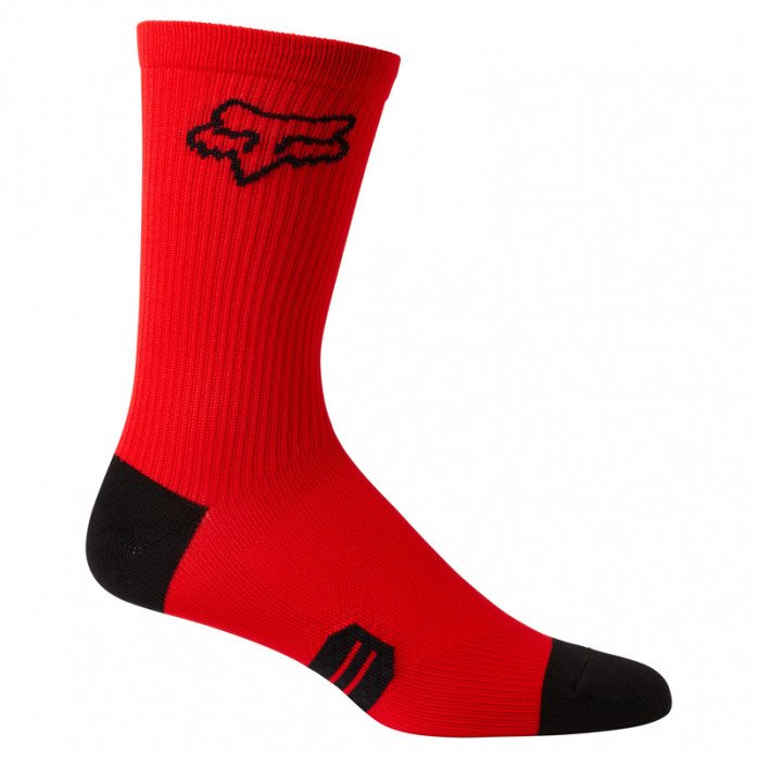 6 Ranger Sock Fluo Red