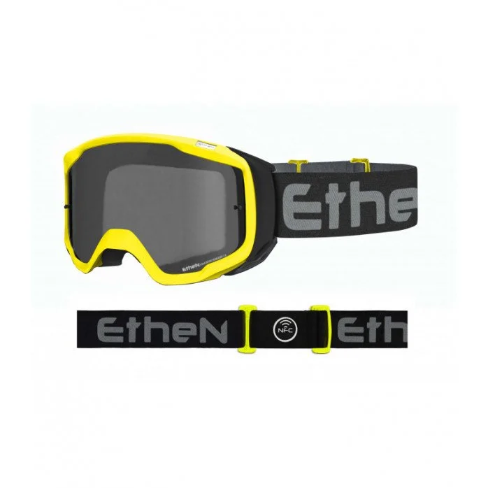 ETHEN GP0642 06R motokroso akiniai 50mm geltona/juoda