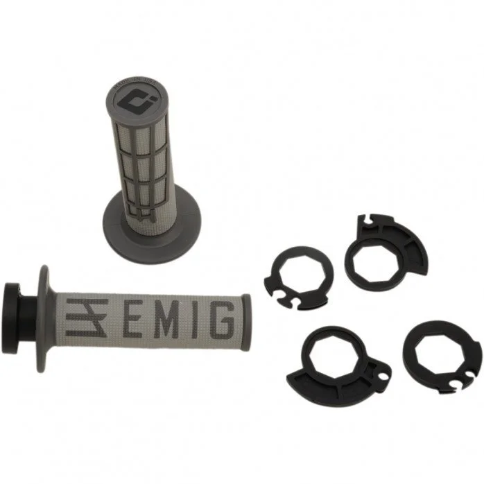 ODI PRISUKAMOS RANKENĖLĖS EMIG MX V2 LOCK-ON PILKOS