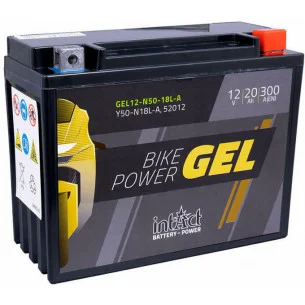 INTACT Akumuliatorius GEL12-N50-18L-A/ Y50-N18L-A, 52012 12V 20Ah 300A 206x91x164