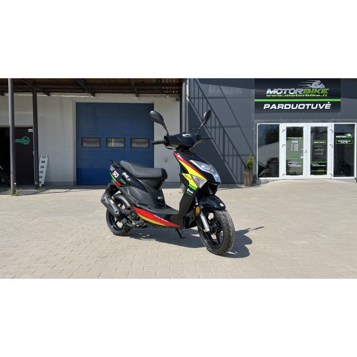 Motoroleris NECO ONE 50CC-12 R BLACK SPORT 45 KM