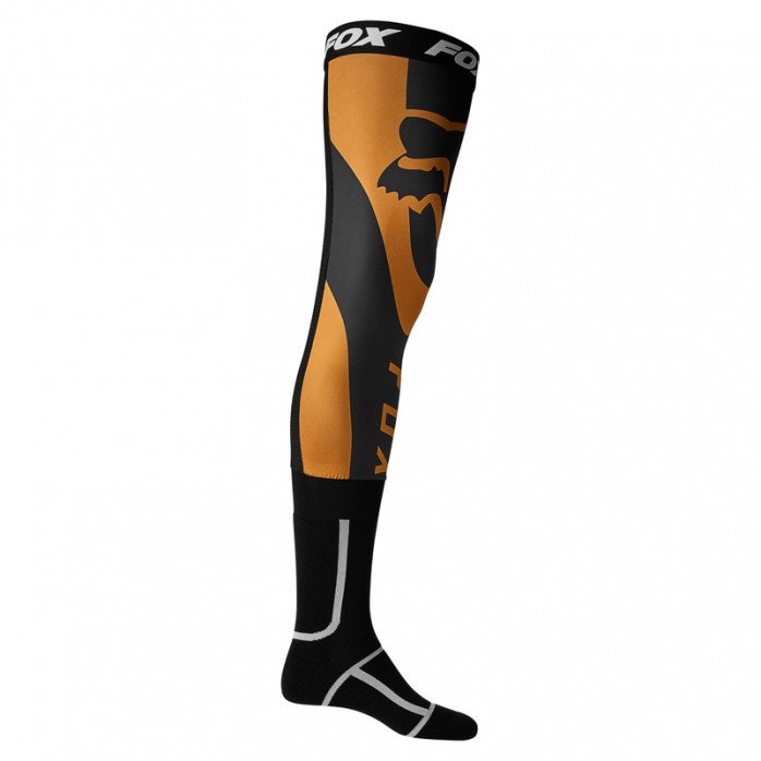 Mirer Knee Brace Socks Black/Gold Mirer Knee Brace Socks Black/Gold