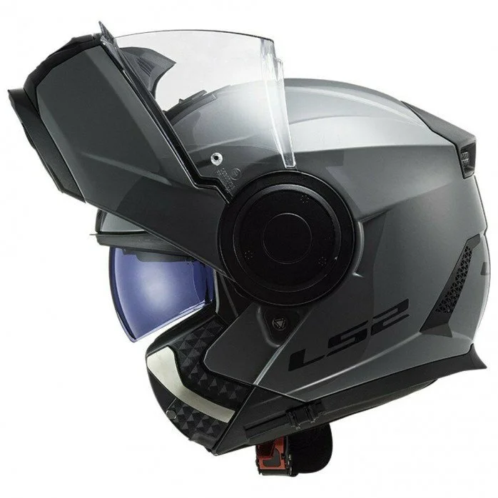 LS2 FF902 SCOPE NARDO MODULINIS ŠALMAS PILKA XS