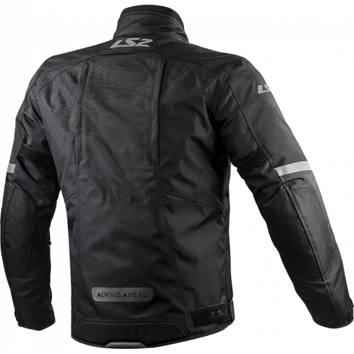 LS2 SERRA EVO VYRIŠKA STRIUKĖ JUODA 4XL