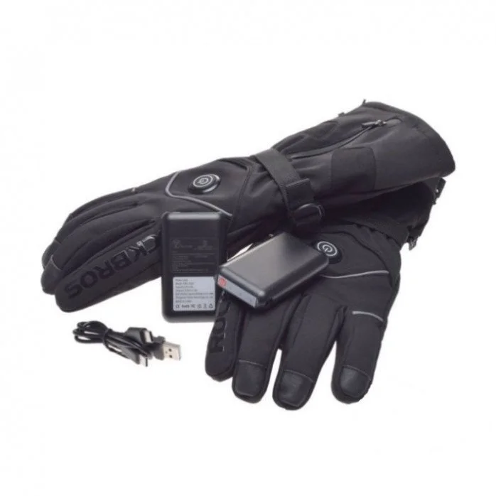 Rockbros Heated šildomos pirštinės - juoda - L Rockbros Heated šildomos pirštinės - juoda - L