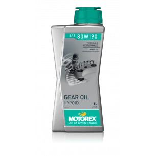 MOTOREX GEAR OIL HYPOID 80W90 Pusiau sintetinis greičių dėžės Tepalas 1L