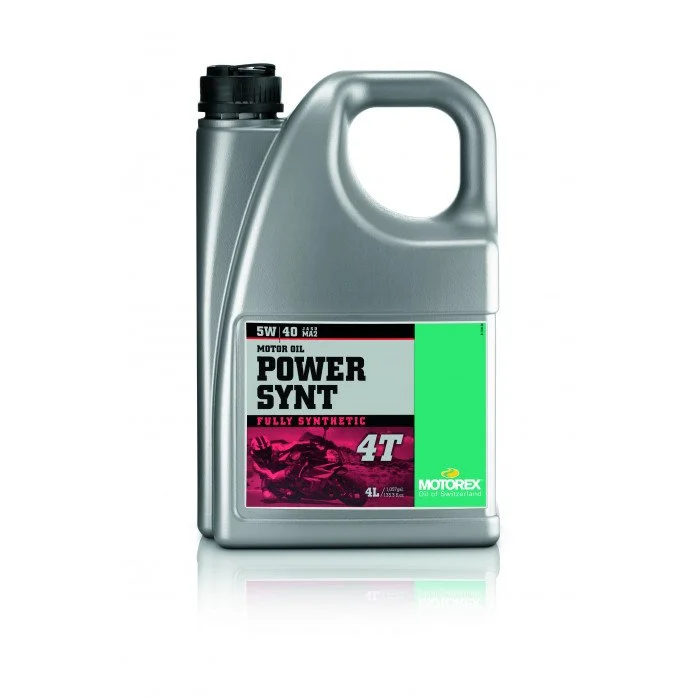 MOTOREX POWER SYNT 4T 5W40 Sintetinė variklinė alyva 4L