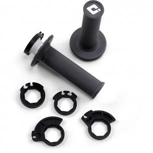 ODI Prisukamos rankenėlės Emig V2 Lock-On PILKOS (be "VAFLIO")