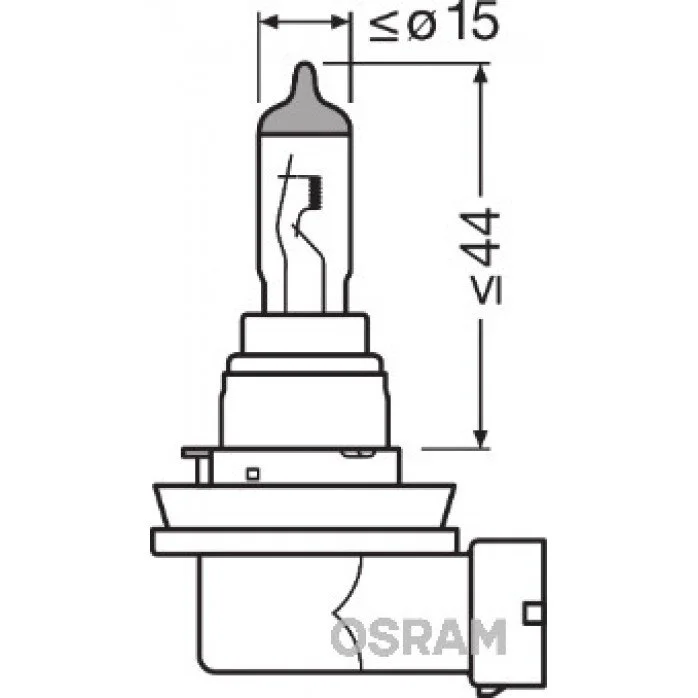 OSRAM PGJ19-1 64212 HŪ 12V 35W lemputė