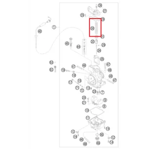 Adatos spyruoklė HUSQVARNA TE TC 125 250 300 11-15