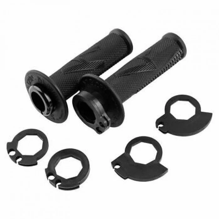 ODI prisukamos Emig V2 Lock-On rankenėlės JUODA