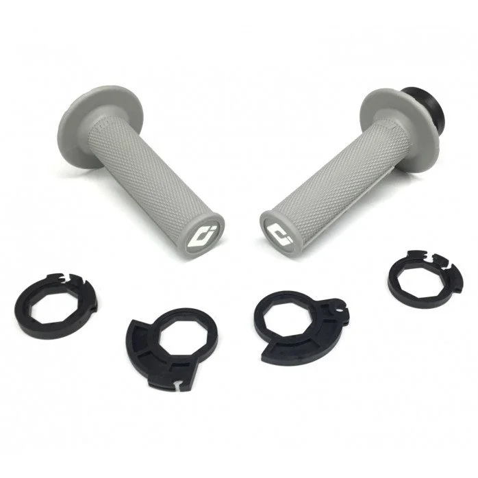 ODI prisukamos Emig V2 Lock-On minkštos rankenėlės PILKOS