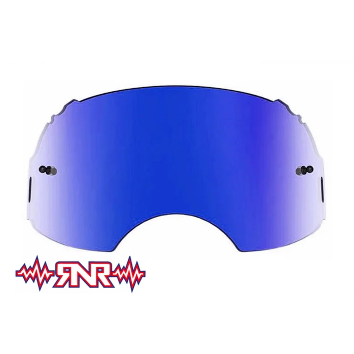 RNR OAKLEY AIRBRAKE veidrodinis mėlynas akinių stikliukas