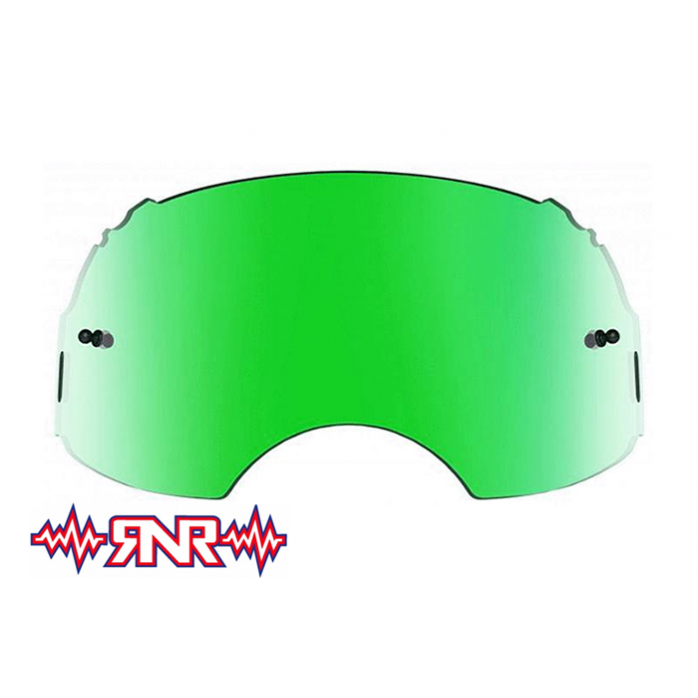 RNR OAKLEY AIRBRAKE veidrodinis žalias akinių stikliukas