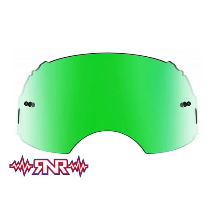 RNR OAKLEY AIRBRAKE veidrodinis žalias akinių stikliukas