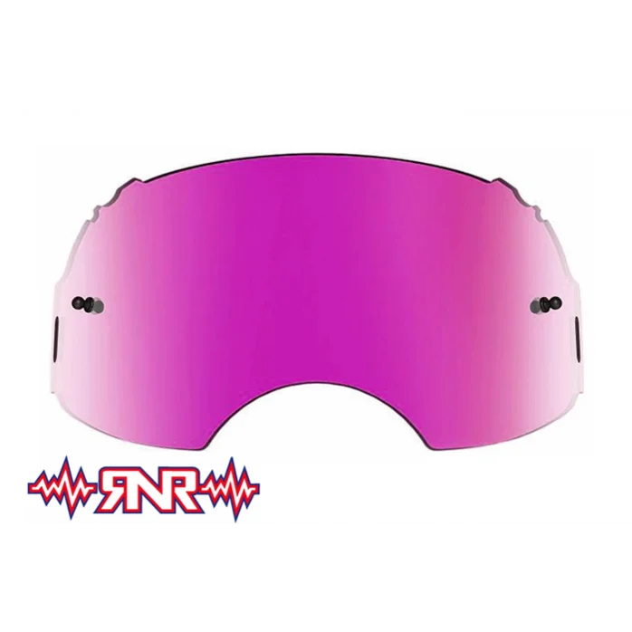 RNR OAKLEY AIRBRAKE veidrodinis rožinis akinių stikliukas