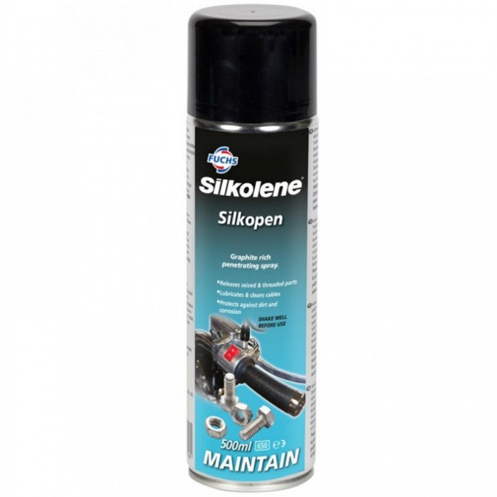 SILKOLENE SILKOPEN SPRAY purškiamas tepalas (trosams ir rankenėlėms) 500 ml