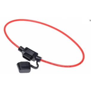 Laidas su saugiklio lizdu (11mm saugiklis)