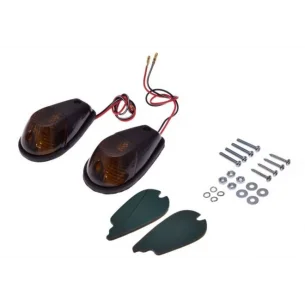 Universalus Klijuojamas Posūkių Žibintų Komplektas BA15S ( 12V 23W)