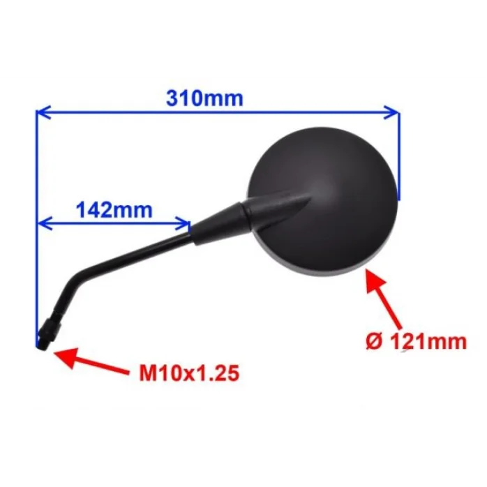 Veidrodėlių komplektas MP212 M10