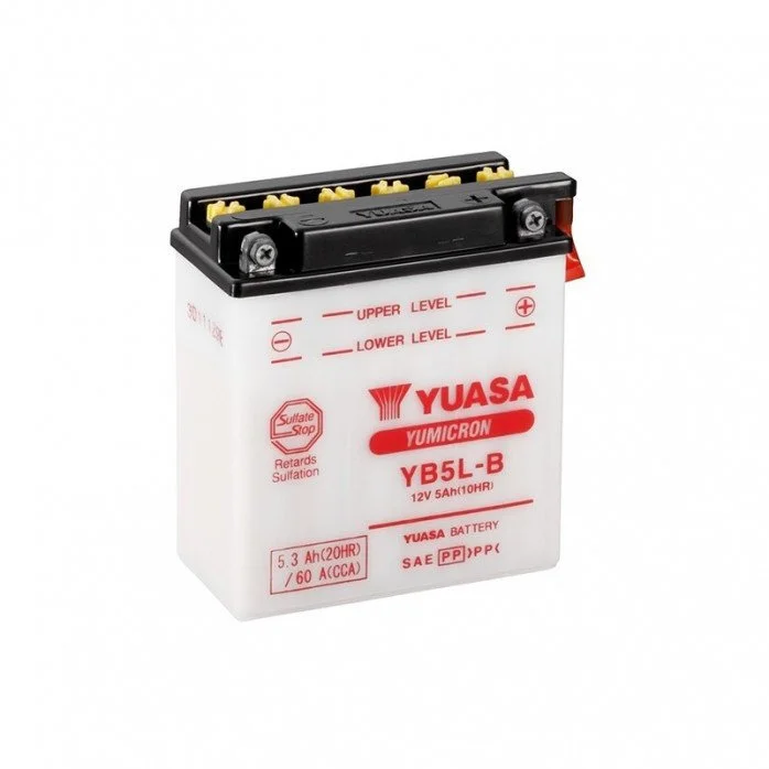 Yuasa Akumuliatorius YB5L-B 12V 5.3Ah 60A 121x61x131