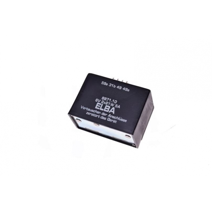 KROVIMO RĖLĖ ELBA, REGULATOR/FLASHER RELAY 6V TAI