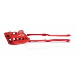 Grandinės šliaužikas + gaudyklė HONDA CRF450 17/18 + 250 18/19 RAUDONA