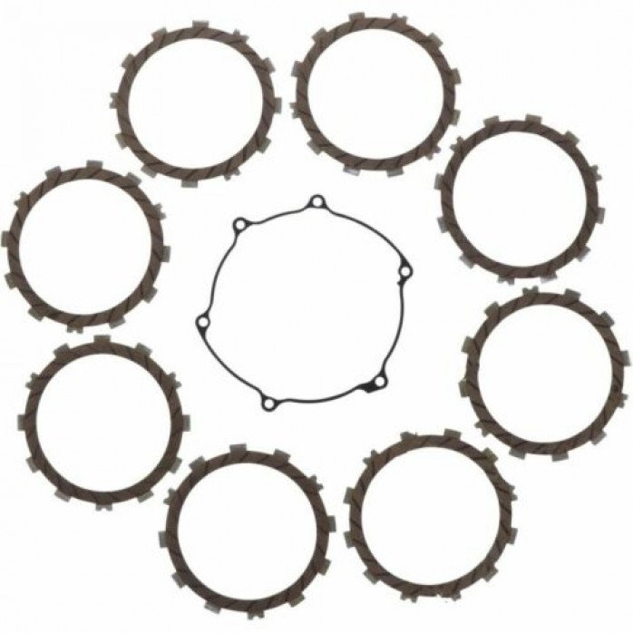 Friction Plates Kit with Clutch Cover Gasket