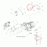 BRONCO Variklio pagalvė POLARIS (OEM: 3021936 3022071 3110044)