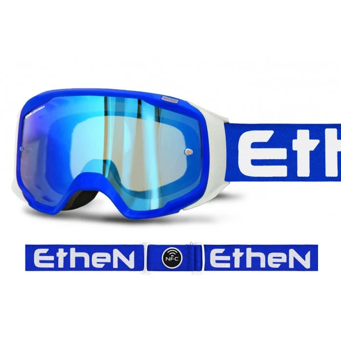 ETHEN GP0601 06R motokroso akiniai 50mm mėlyna/balta