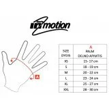 INMOTION odinės pirštinės - juoda - XS