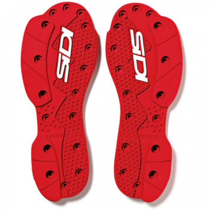 Sidi SMS Supermoto sole pair red 47-48 (RSUSMS/RED/47-48)