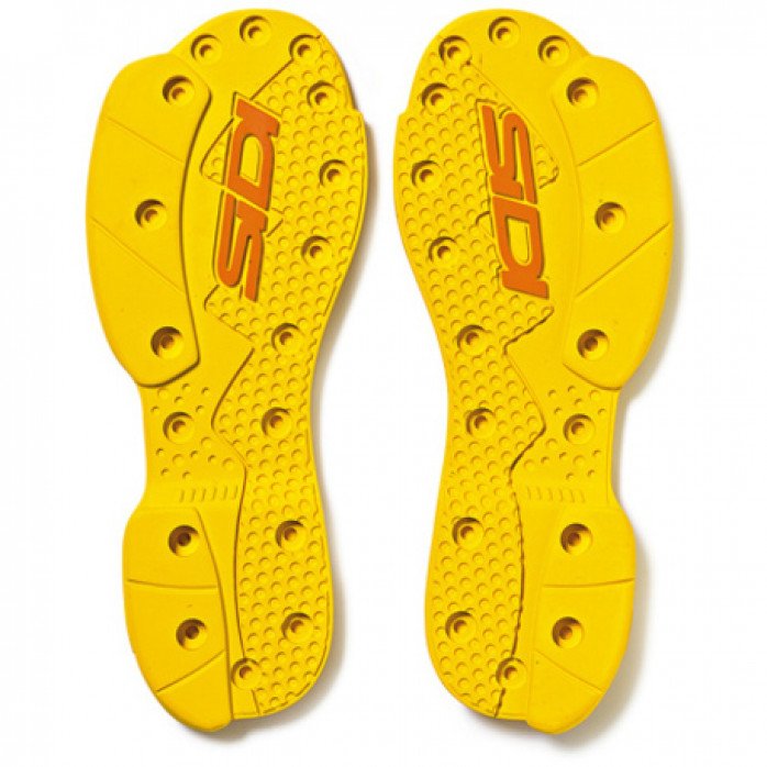 Sidi SMS Supermoto sole pair yellow 45-46 (RSUSMS/YELLOW/45-46)