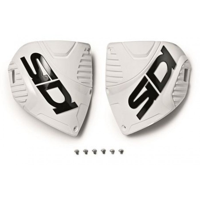 SIDI CF3 Shin Plate White/White (RCF3FRON WHITE/WHITE)