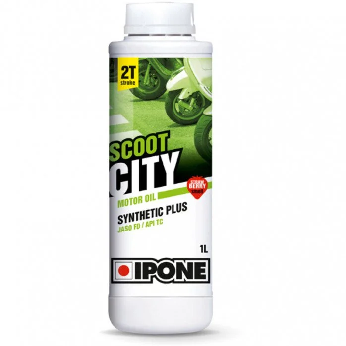 IPONE SCOOT CITY FRAISE pusiau sintetinė 2T motorolerių variklių alyva 1L (800122)