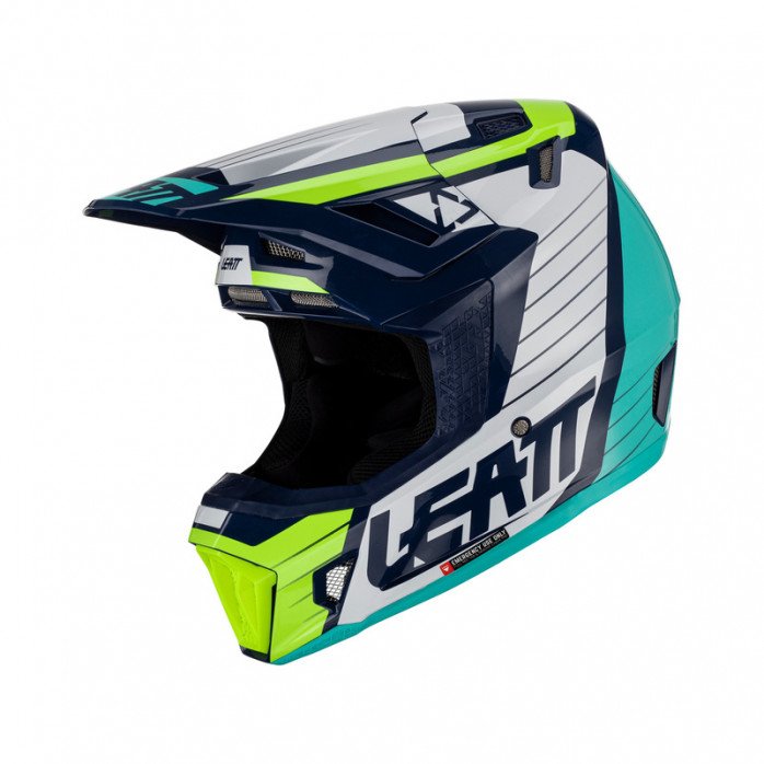 Leatt Helmet Kit Moto 7.5 V23 Blue S 55-56cm