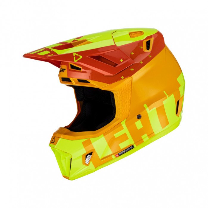 Leatt Helmet Kit Moto 7.5 V23 Citrus XS 53-54cm