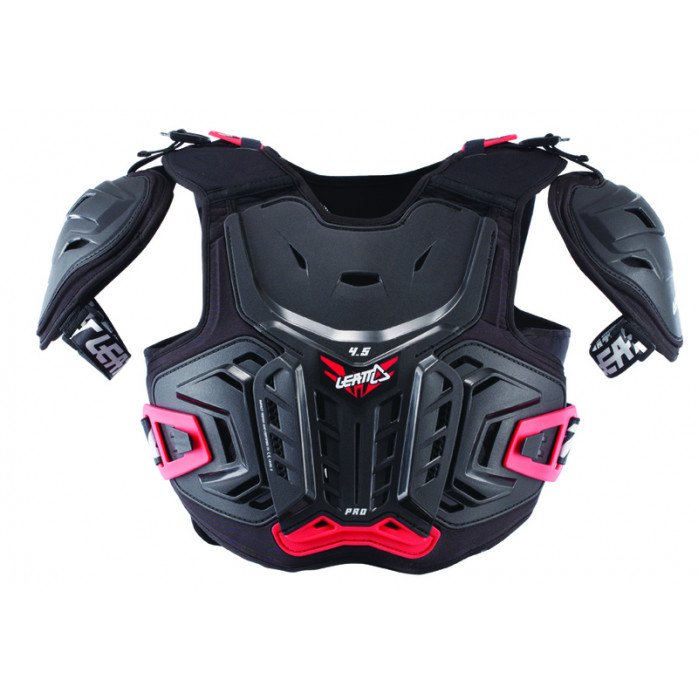 Leatt Chest protector 4.5 Pro Blk/Red #Junior 134-146cm