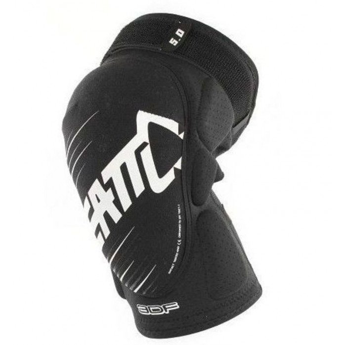 Leatt Knee Guard 3DF 5.0 Wht/Blk #Junior