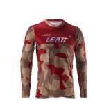 Leatt Moto 5.5 UltraWeld RubyStone marškinėliai -  L 