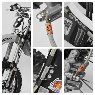 MOTO-MASTER priekinių stabdžių žarnelė  KTM HUSQVARNA 212018