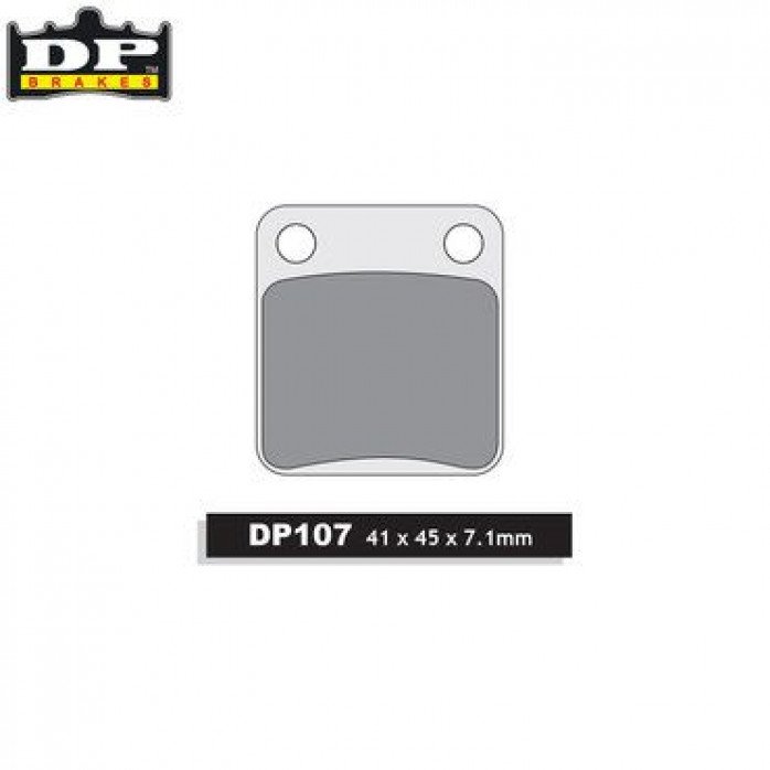 DP Brakes Off-Road/ATV (DP Compound) Brake Pads - Rear Kawasaki KX65 00-16