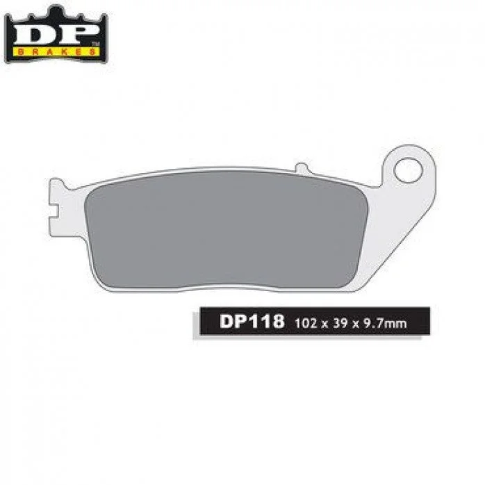 DP Brakes Street (DP Compound) stabdžių kaladėlės BMW C650, HONDA CBR1000F, HONDA VT750