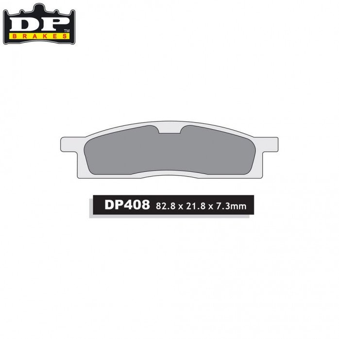 DP Brakes Off-Road/ATV (DP Compound) Brake Pads - Front Yamaha YZ80-85 93-16