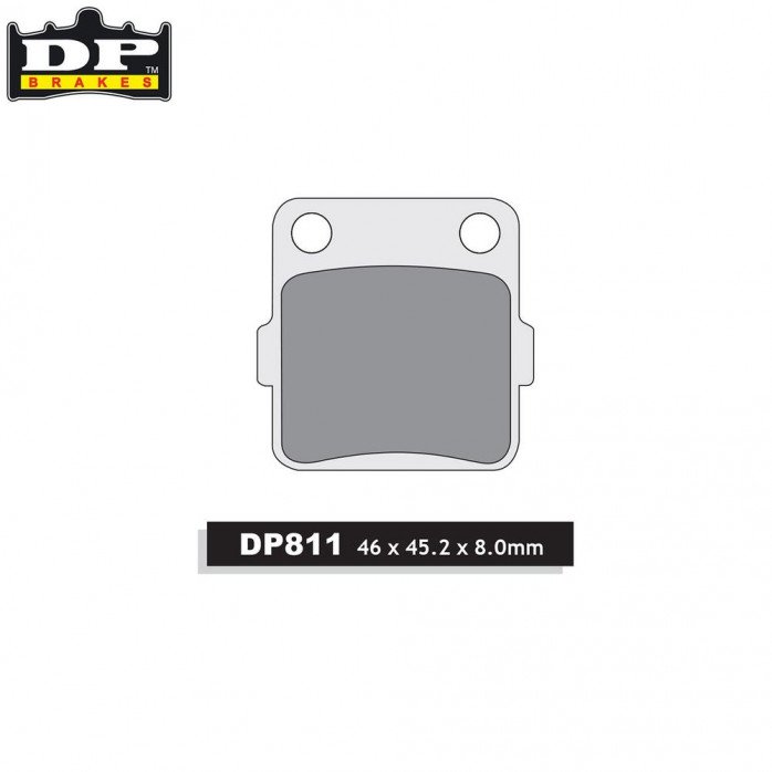 DP Brakes Off-Road/ATV (SDP Pro-MX Compound) Brake Pads - Front Honda CR80-85 86-07 CRF150 07-16 - Rear Kawasaki KX80-100 88-16 Yamaha YZ80/85 93-16