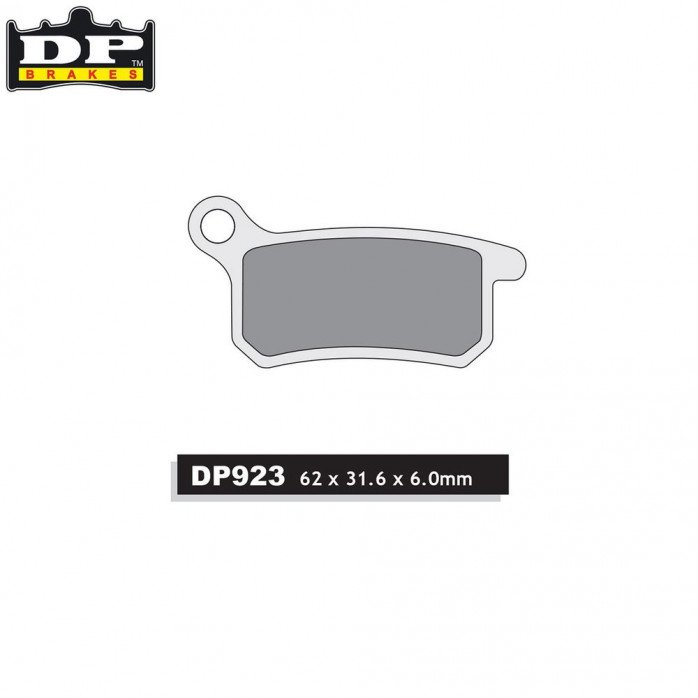 DP Brakes Off-Road/ATV (DP Compound) Brake Pads - Rear KTM SX 65 09-14 SX 85 03-10
