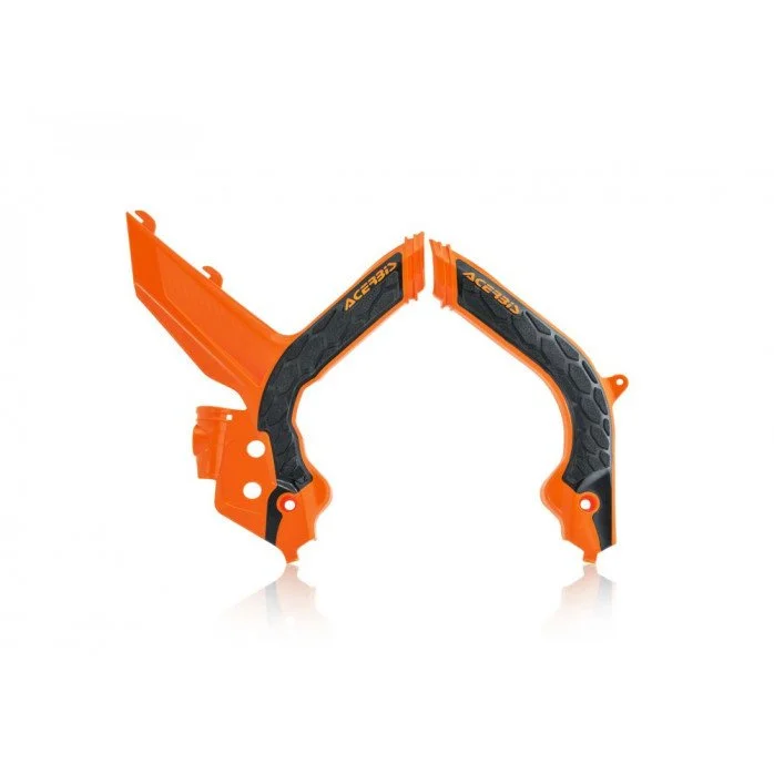 ACERBIS Rėmo apsaugos X-GRIP KTM EXC 2020 - ORANŽINĖ/JUODA 0024009.209