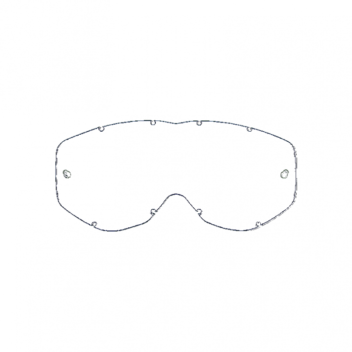 RNR PRO GRIP skaidrus akinių stikliukas